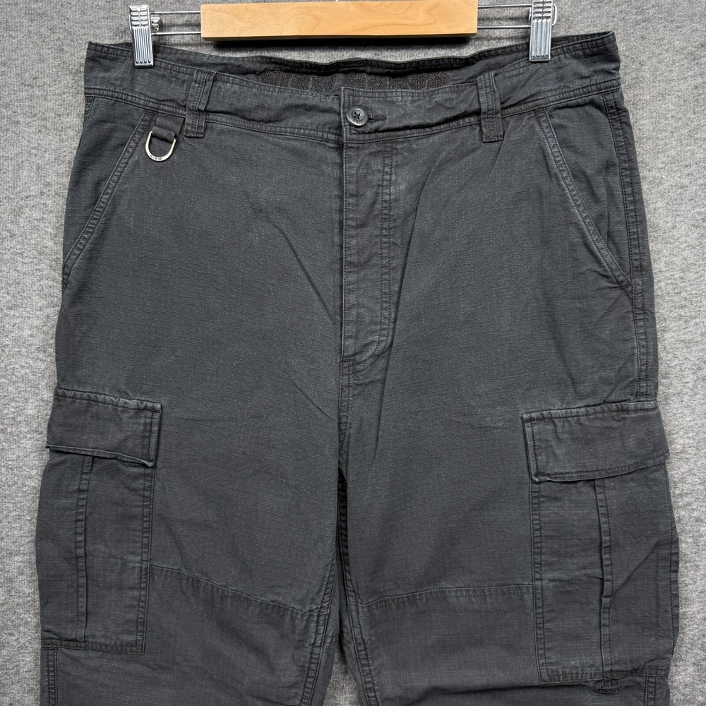 Drew House Pants Mens 34 Black Ripstop Cargo Pocket Utility Gorpcore Streetwear